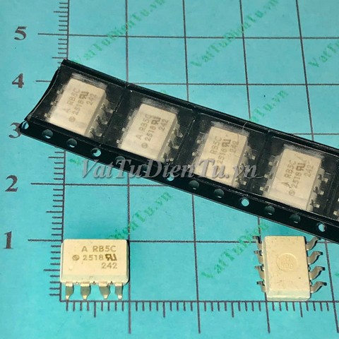 HCPL-ARB5C ARB5C SOP8 Photo coupler (HTM); Mã: ARB5C; Kiểu chân: dán SOP-8; Xuất xứ: Hàng tháo máy