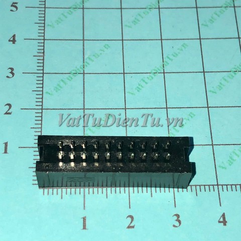 DC3-20P IDE20P Box header 10x2p 2.54mm đực thẳng; Mã: DC3-20P_S; Hàng tương đương: IDE 20