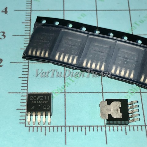 PQ20WZ11 20WZ11 TO252 IC Ổn Áp Tuyến Tính LDO Điều Chỉnh 1A; Mã: 20WZ11; Kiểu chân: dán TO-252-5; Thương hiệu: Sharp; Xuất xứ: Hàng mới