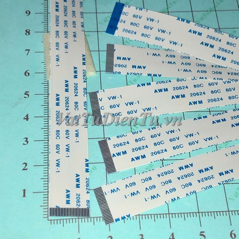 AWM-26-05-400-B Cáp ngược FFC/FPC 26P 0.5mm dài 400mm; Mã: AWM-26-05-400-B; Số chân, pin (P): 26Pin