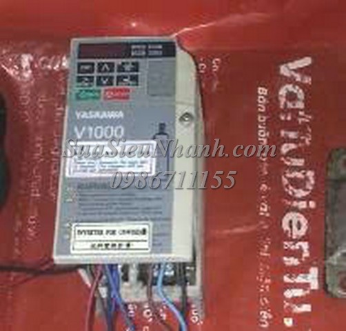 Sửa Biến tần YASKAWA 0.75kW/0.4kW V1000 CIMR-VT2A0004BAA 0097 Lỗi nguồn Sửa chữa Biến tần YASKAWA 0.75kW/0.4kW V1000 Model: CIMR-VT2A0004BAA Serial: 0097 Lỗi nguồn