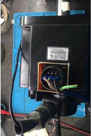 Sửa SERVO MOTOR DELTA 3kW ECMA-E21830PS 0032 Vỡ giắc; Sửa chữa SERVO MOTOR DELTA 3kW; Model: ECMA-E21830PS Serial: 0032; Vỡ giắc
