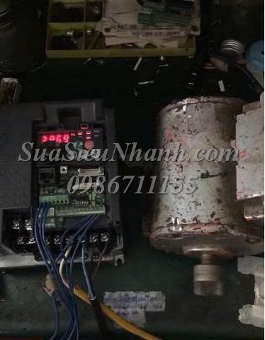 Sửa Biến tần 1.5kW MITSUBISHI FR-E740-1.5K C055 Lỗi nguồn; Sửa chữa Biến tần 1.5kW MITSUBISHI; Model: FR-E740-1.5K Serial: C055; Lỗi nguồn