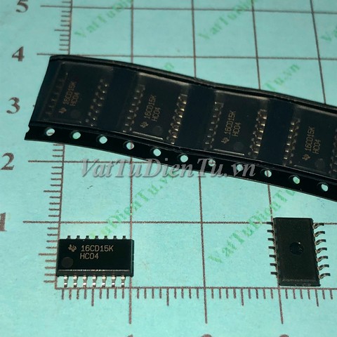 SN74HC04NSR HC04 SOP14 5.2MM IC LOGIC SỐ; Mã: HC04; Kiểu chân: dán SOP-14 5.2MM; Xuất xứ: Hàng mới; Hãng SX: TI
