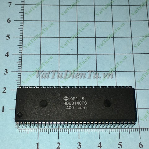 HD63140PS HD63140 DIP64 IC Vi điều khiển(TM), UNIVERSAL PULSE PROCESSOR; Mã: HD63140PS; Kiểu chân: 64 chân cắm DIP-64; Thương hiệu: Hiatachi; Xuất xứ: Hàng mới