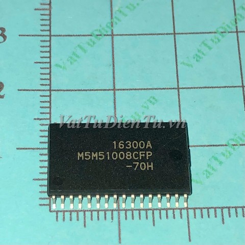 M5M51008CFP-70H SOP32 1048576-BIT(131072-WORD BY 8-BIT)CMOS STATIC RAM; Mã: M5M51008CFP-70H; Kiểu chân: 32 chân dán SOP-32; Xuất xứ: Hàng mới