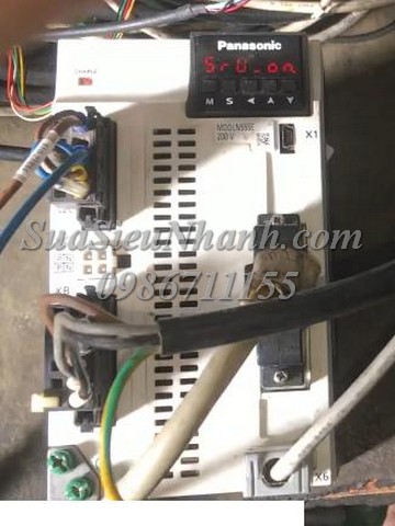 Sửa SERVO DRIVER Panasonic 1.5kW MDDLN55SE 263N Lỗi Err.13.0 Lỗi Err.13.1; Sửa chữa SERVO DRIVER Panasonic 1.5kW; Model: MDDLN55SE Serial: 263N; Lỗi Err.13.0 Lỗi Err.13.1