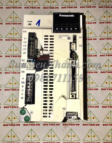 MDDLN55SG011 SERVO DRIVER 1.5kW Panasonic 1.5kW (HTM); Mã: MDDLN55SG011; Xuất xứ: Hàng tháo máy 