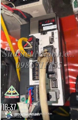 Sửa SERVO DRIVER Panasonic 2.5kW MEDKT364CA1 609N Lỗi Err.13; Sửa chữa SERVO DRIVER Panasonic 2.5kW; Model: MEDKT364CA1 Serial: 609N; Lỗi Err.13