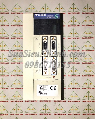MR-J2S-70A SERVO DRIVER 750W MITSUBISHI 750W (HTM); Mã: MR-J2S-70A; Xuất xứ: Hàng tháo máy 