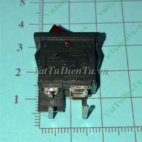 RL3-4 T125/55 RLEIL Công tắc nguồn 10A chân cong có đèn báo đỏ; Mã: RL3-4-T125-55; Kiểu chân: cong; Thương hiệu: RLEIL; Xuất xứ: China