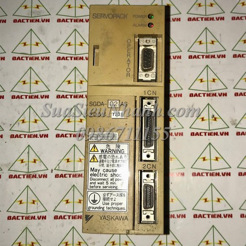 SGDA-02ASY238 SERVO DRIVER 200W YASKAWA 200W (HTM); Mã: SGDA-02ASY238; Xuất xứ: Hàng tháo máy 