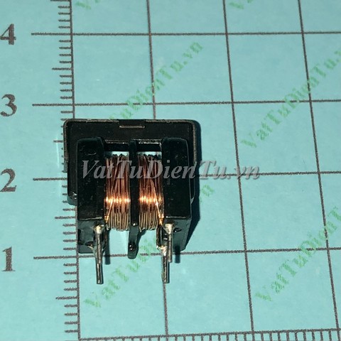 Cuộn lọc 10mH 0.25mm UU9.8/UF9.8 7x8mm; Mã: UF98-10MH; Xuất xứ: Hàng mới; Kích thước: 7x8mm